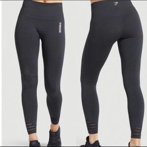 COPY - Gymshark Origin Seamless Leggings - Black …